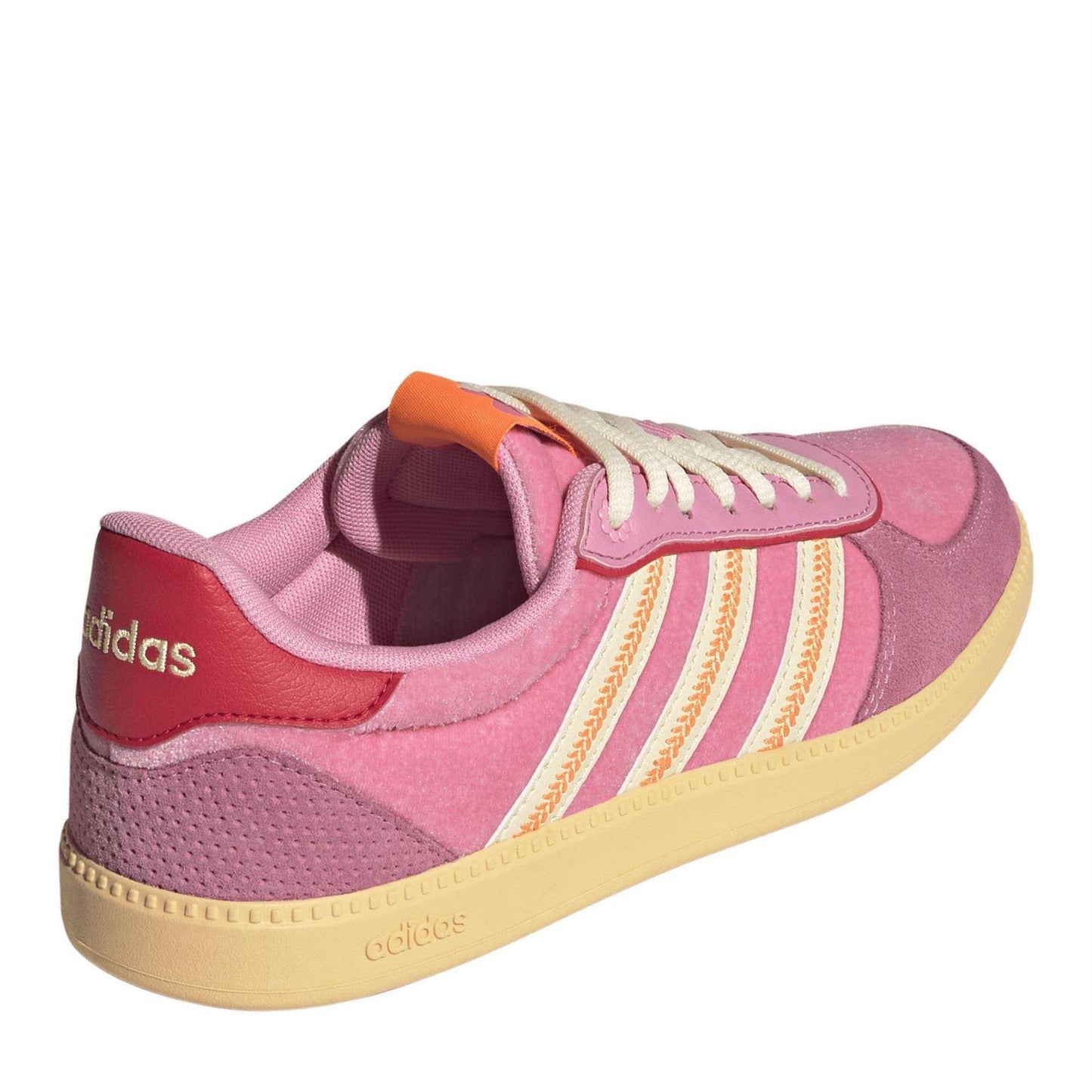 Pink - Lifestyle - Adidas Womens-Ladies Sleek Suede Trainers