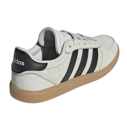 Beige-Black-Gum - Back - Adidas Womens-Ladies Sleek Suede Trainers