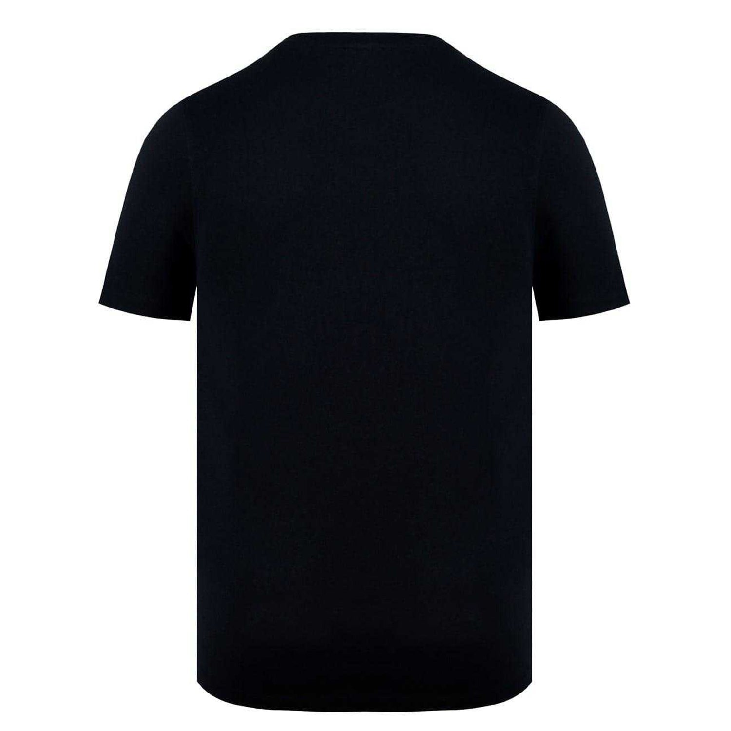 Black - Back - Slazenger Mens 3D Logo T-Shirt