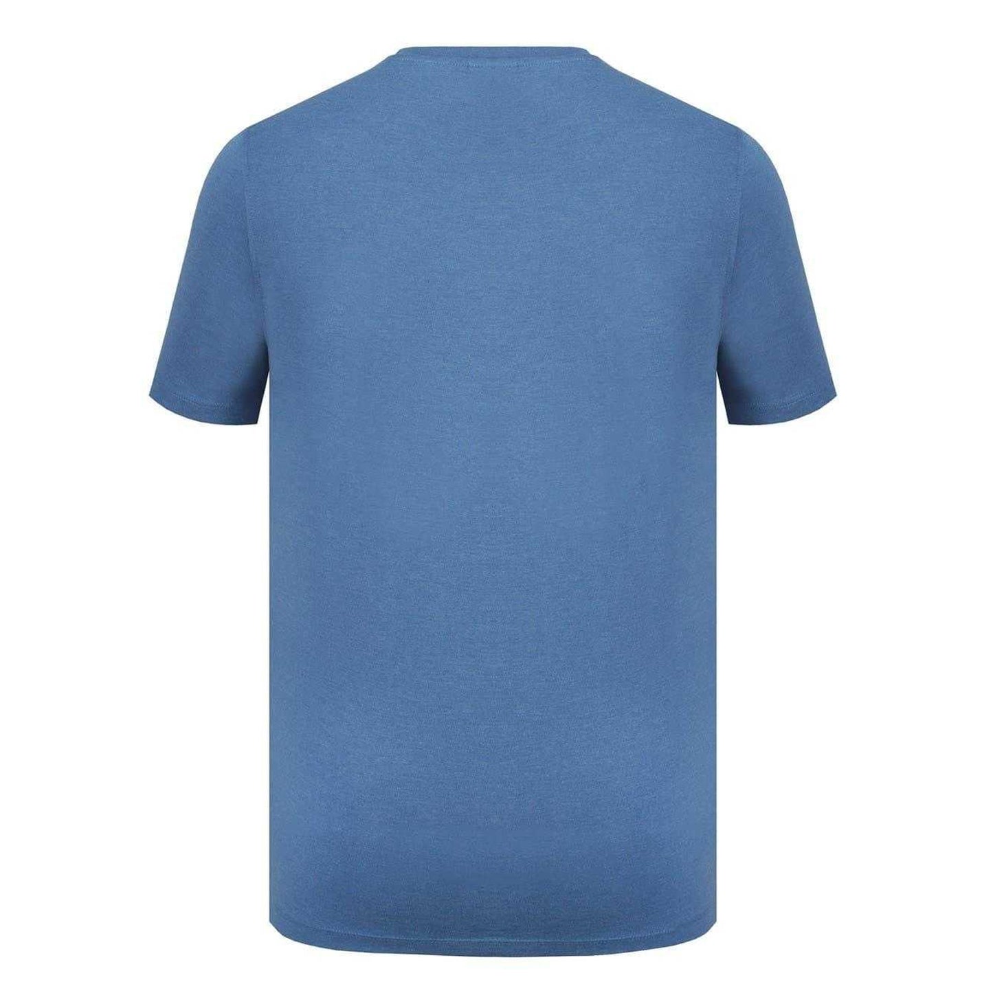 Denim Blue Marl - Back - Slazenger Mens 3D Logo T-Shirt