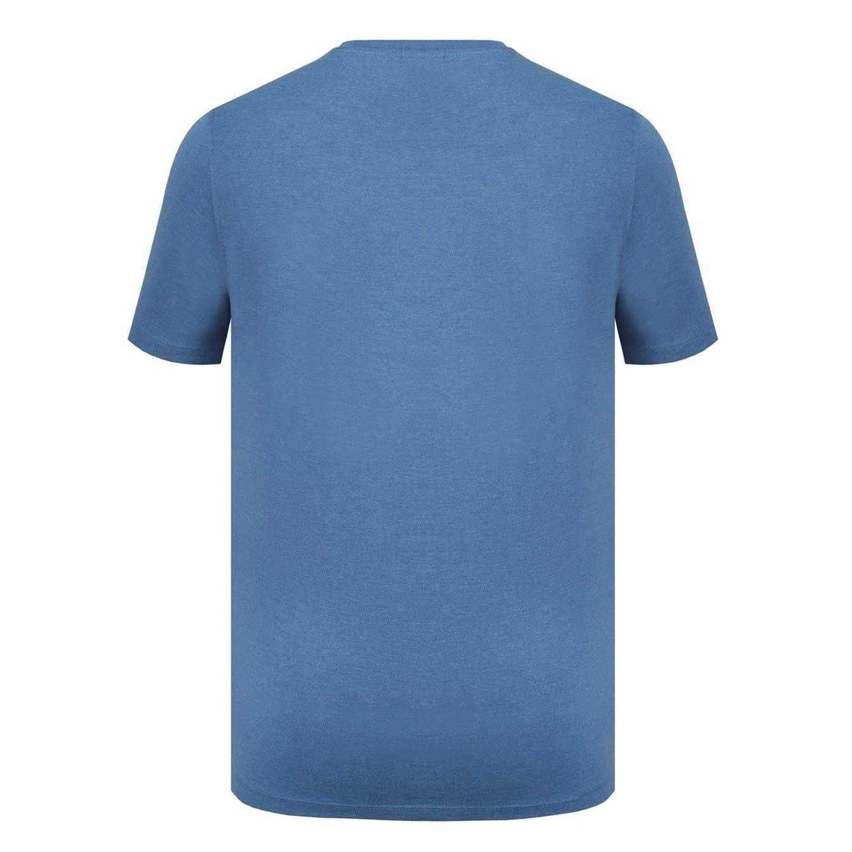 Denim Blue Marl - Back - Slazenger Mens 3D Logo T-Shirt