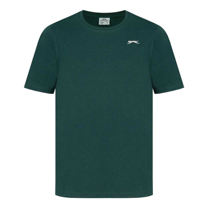 Forest Green - Front - Slazenger Mens 3D Logo T-Shirt