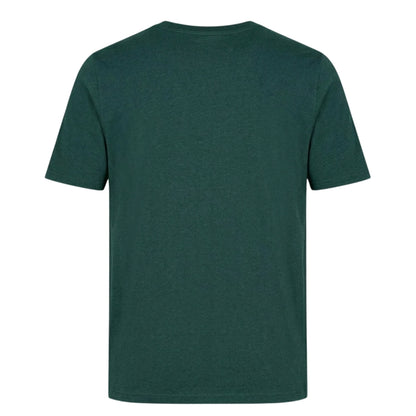 Forest Green - Back - Slazenger Mens 3D Logo T-Shirt