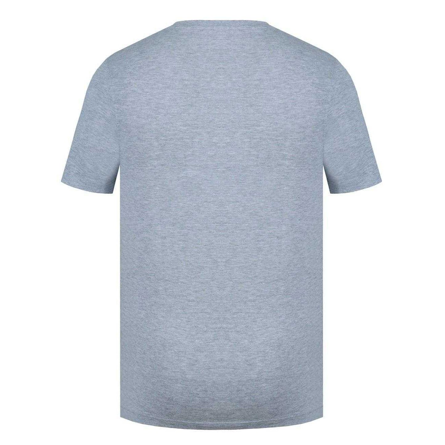 Grey Marl Marl - Back - Slazenger Mens 3D Logo T-Shirt