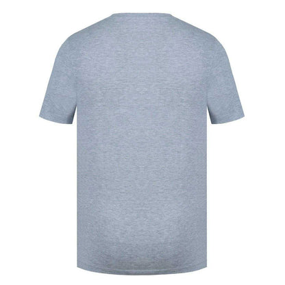 Grey Marl Marl - Back - Slazenger Mens 3D Logo T-Shirt