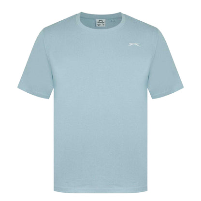 Light Blue - Front - Slazenger Mens 3D Logo T-Shirt