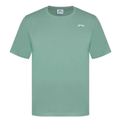 Light Green - Front - Slazenger Mens 3D Logo T-Shirt
