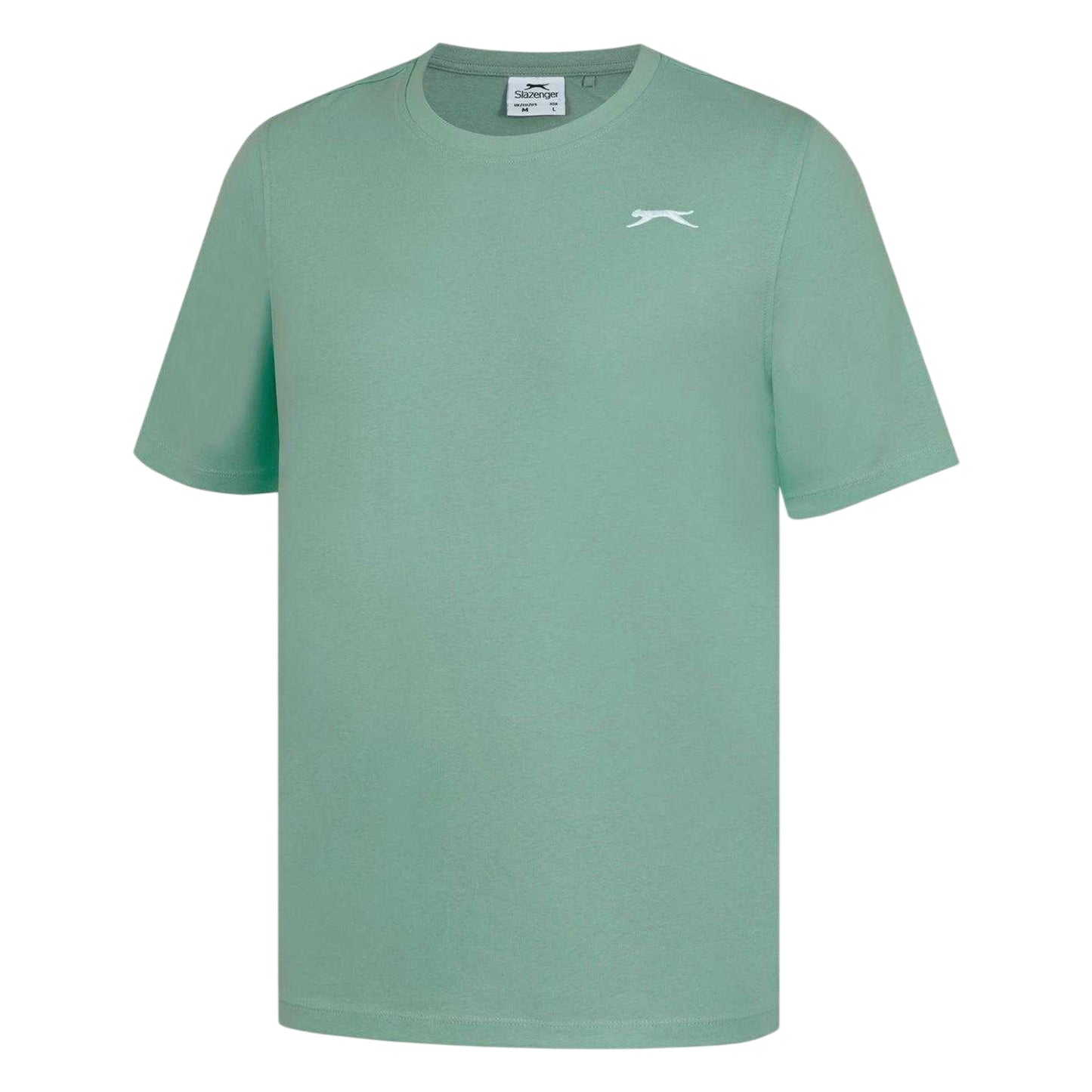 Light Green - Side - Slazenger Mens 3D Logo T-Shirt