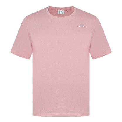 Pink - Front - Slazenger Mens 3D Logo T-Shirt