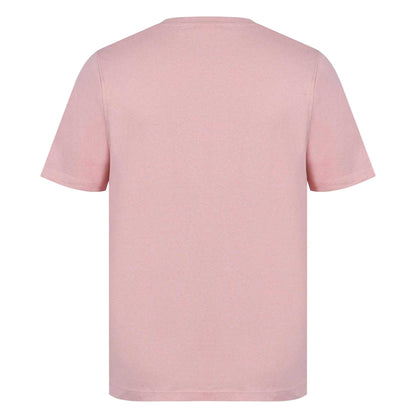Pink - Back - Slazenger Mens 3D Logo T-Shirt