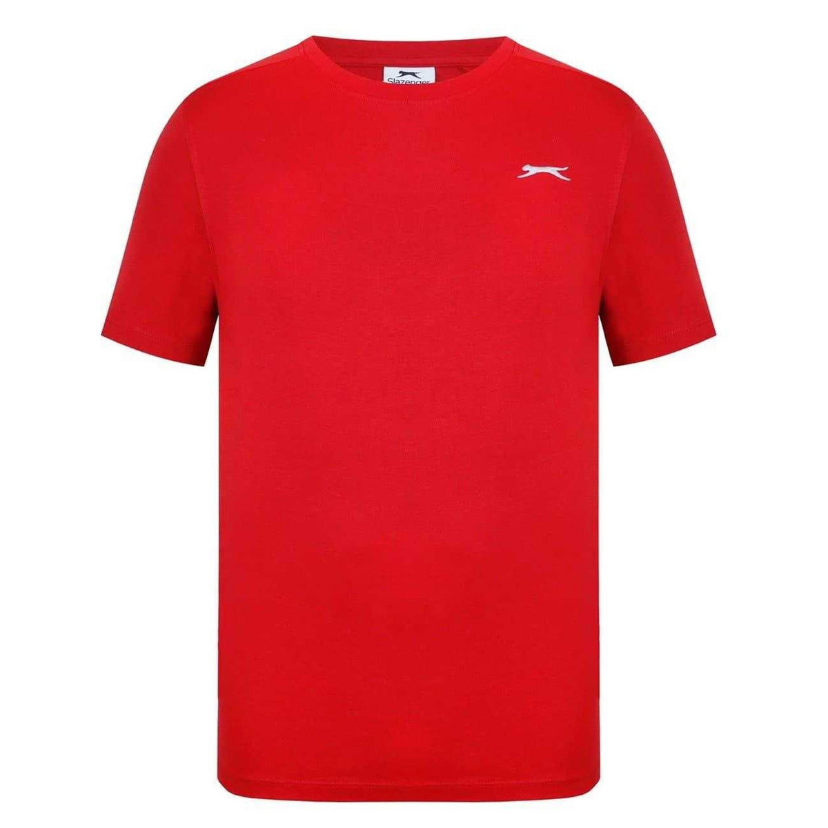 Red - Front - Slazenger Mens 3D Logo T-Shirt