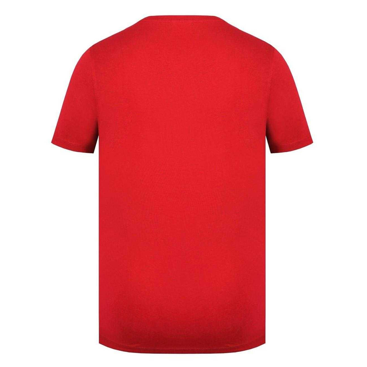 Red - Back - Slazenger Mens 3D Logo T-Shirt