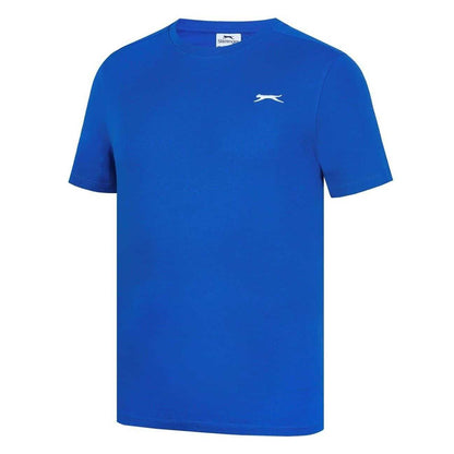 Royal Blue - Side - Slazenger Mens 3D Logo T-Shirt