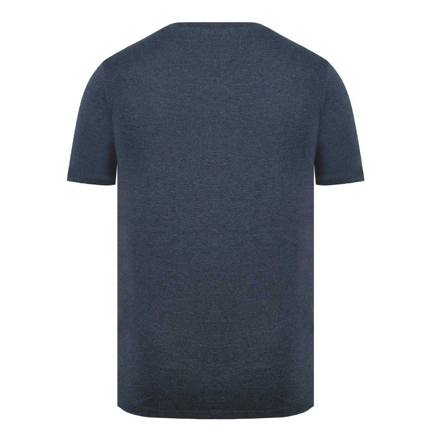 Charcoal Marl Marl - Back - Slazenger Mens 3D Logo T-Shirt