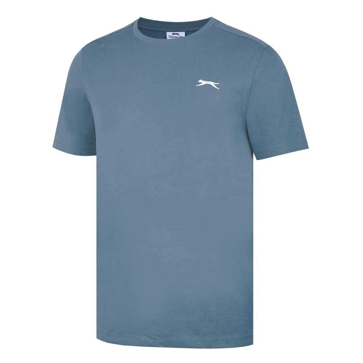 Slate - Side - Slazenger Mens 3D Logo T-Shirt