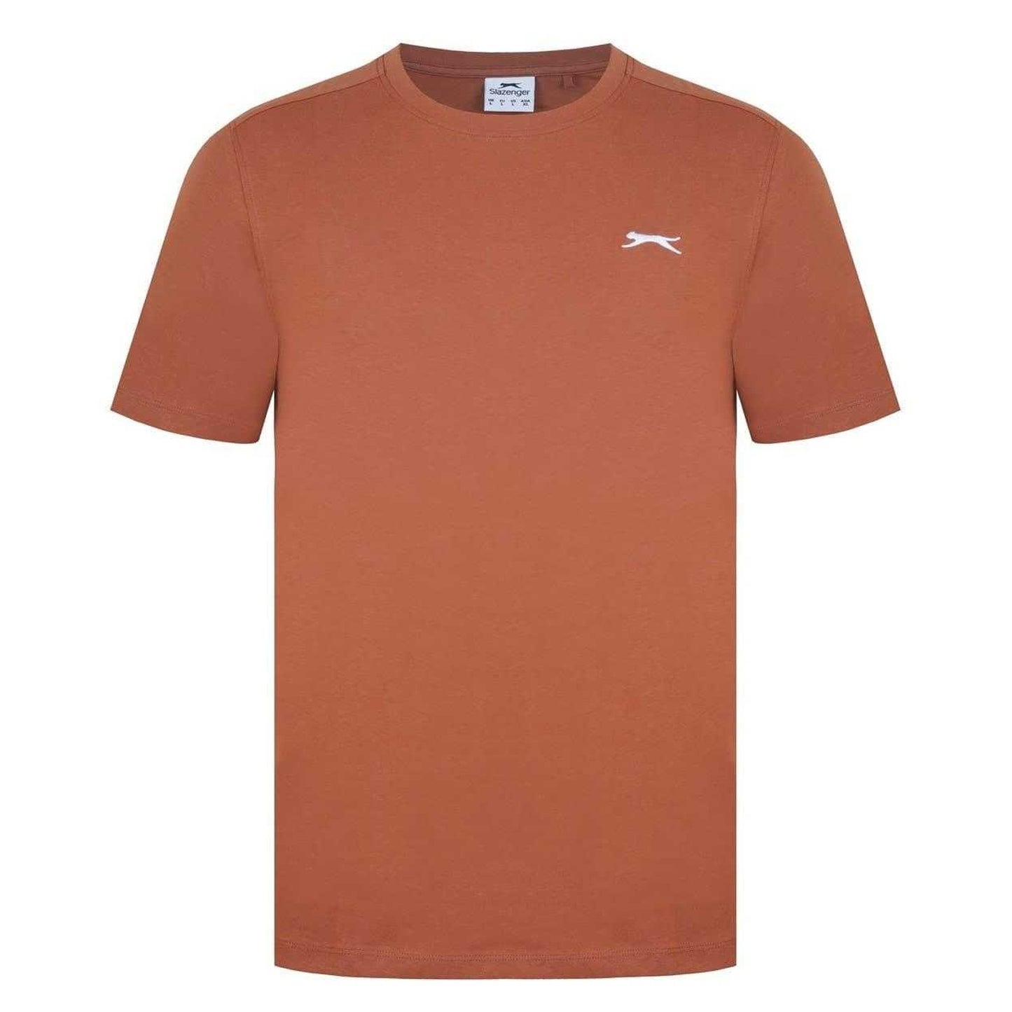 Terracotta - Front - Slazenger Mens 3D Logo T-Shirt