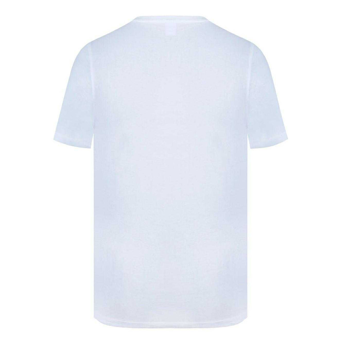 White - Back - Slazenger Mens 3D Logo T-Shirt