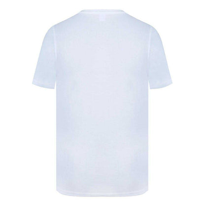 White - Back - Slazenger Mens 3D Logo T-Shirt