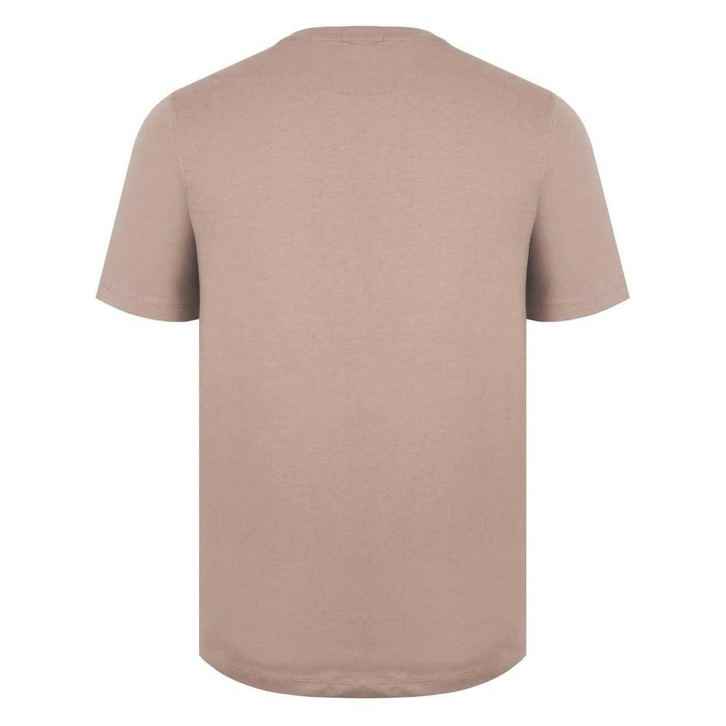 Dark Beige - Back - Slazenger Mens 3D Logo T-Shirt