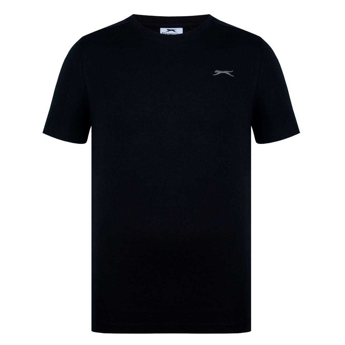 Black - Front - Slazenger Mens 3D Logo T-Shirt