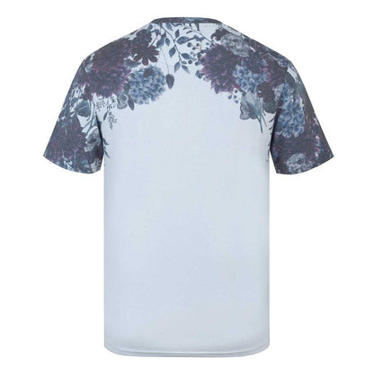 White-Navy - Back - Firetrap Mens Sub All-Over Print T-Shirt