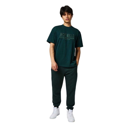 Evergreen - Pack Shot - Jack Wills Mens Embroidered Logo Regular T-Shirt