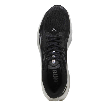 Black-White - Side - Puma Mens Velocity Nitro 4 Trainers