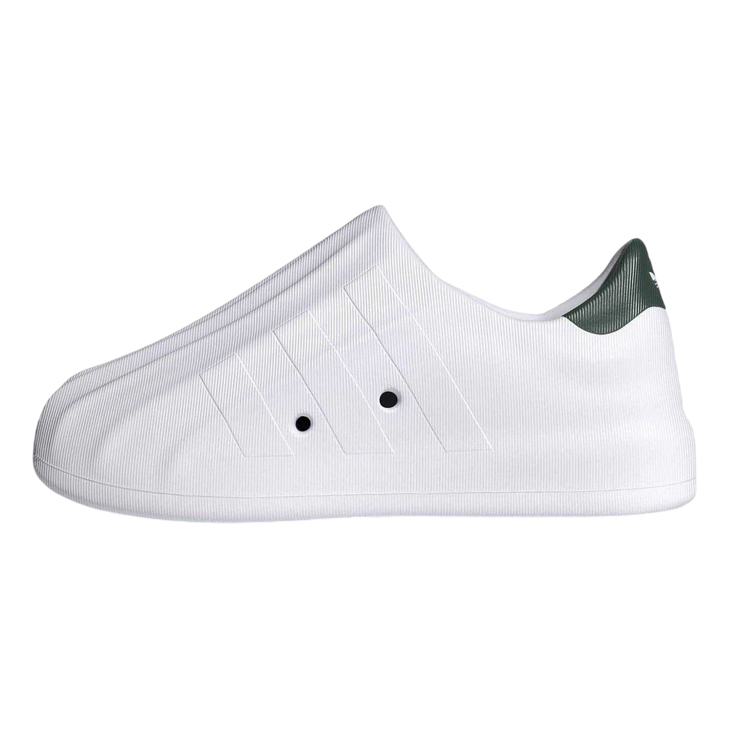 White - Side - Adidas Mens Originals Adizero Superstar Ribbed Trainers