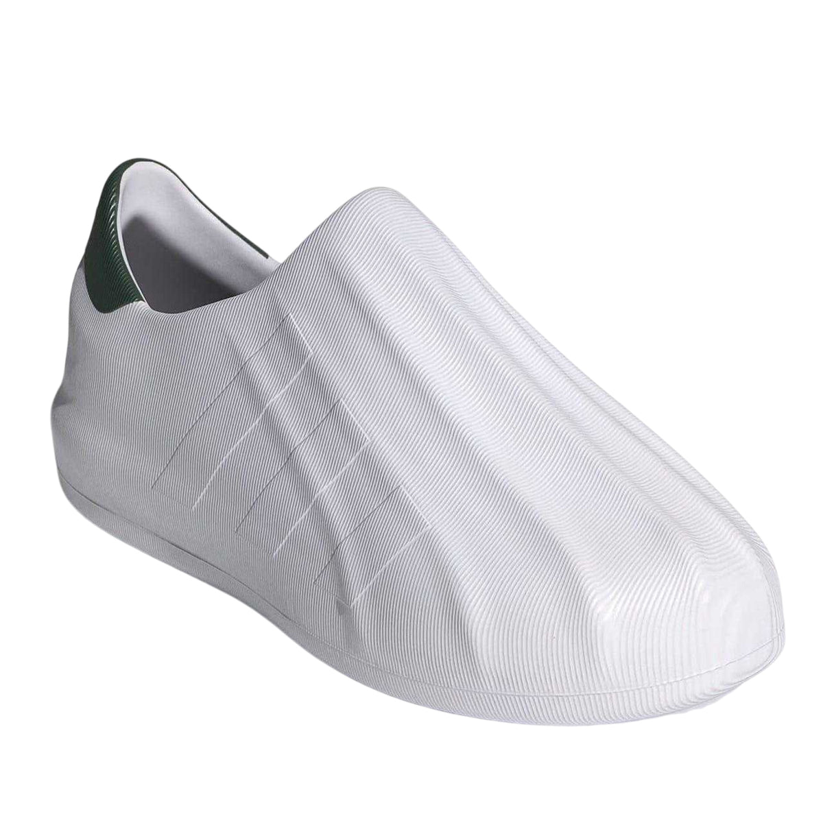 White - Pack Shot - Adidas Mens Originals Adizero Superstar Ribbed Trainers