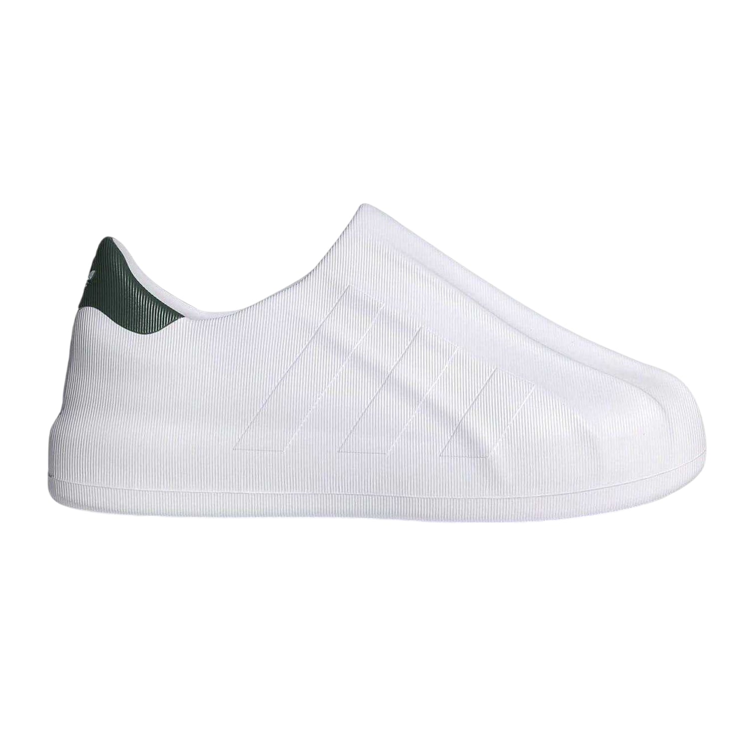 White - Front - Adidas Mens Originals Adizero Superstar Ribbed Trainers