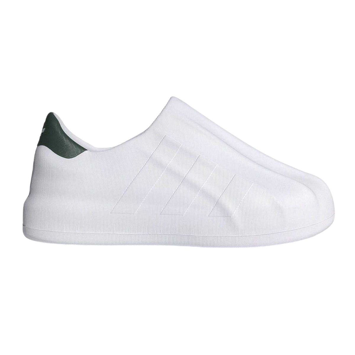 White - Front - Adidas Mens Originals Adizero Superstar Ribbed Trainers