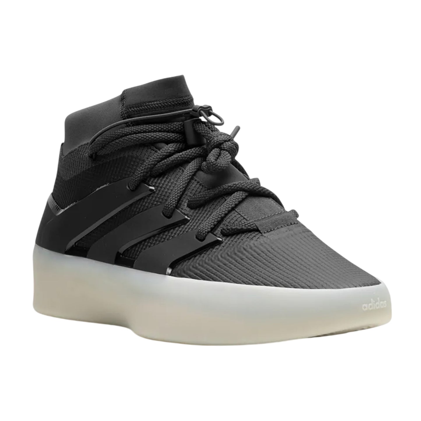 Carbon - Side - Adidas Mens Fear Of God Flat High Top Trainers