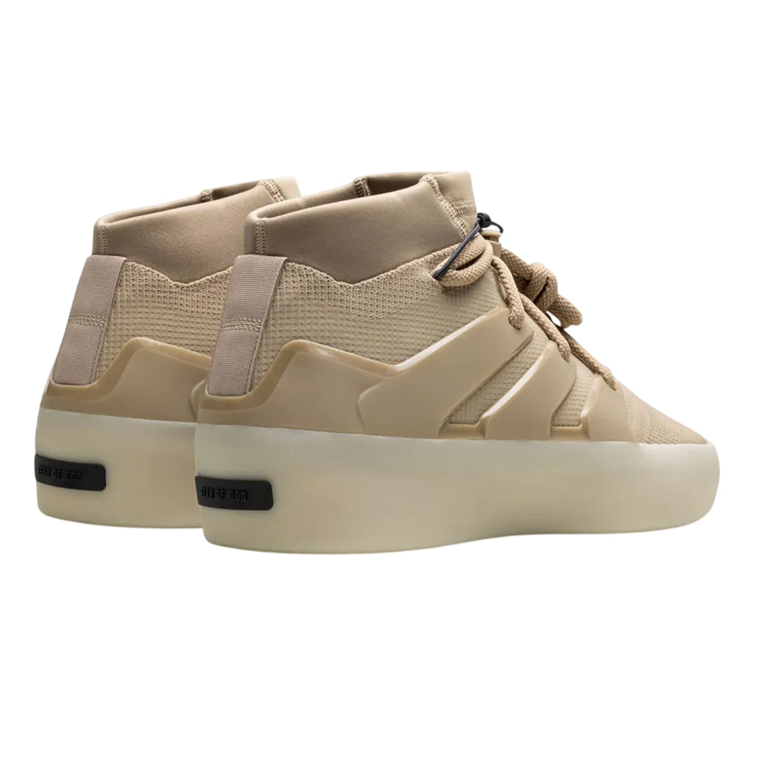 Clay - Back - Adidas Mens Fear Of God Flat High Top Trainers