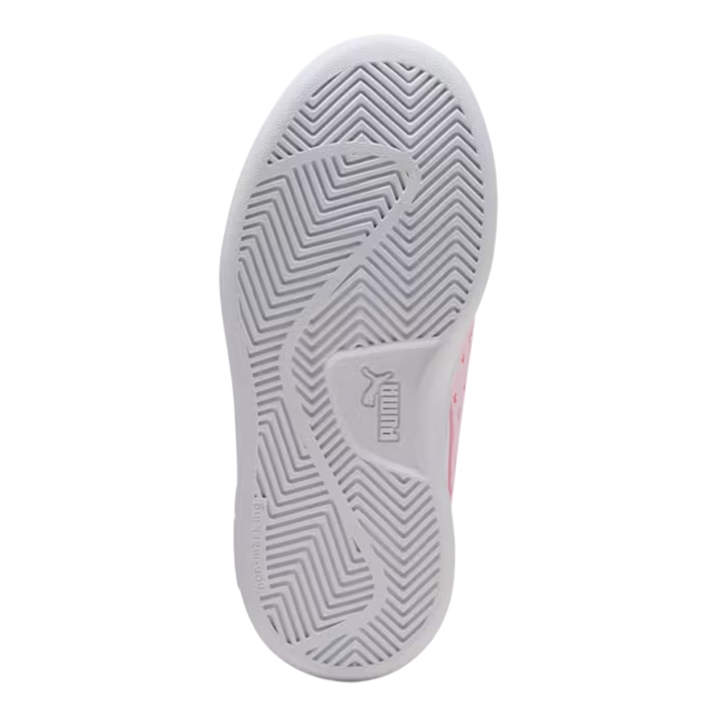 White-Pink - Lifestyle - Puma Childrens-Kids 3.0 Glitter Flat Trainers