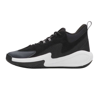 Black-Grey - Back - Under Armour Mens Curry Basketball Shoes