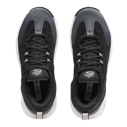 Black-Grey - Side - Under Armour Mens Curry Basketball Shoes