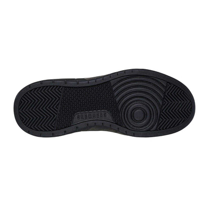 Black - Lifestyle - Skechers Mens Suede Trainers