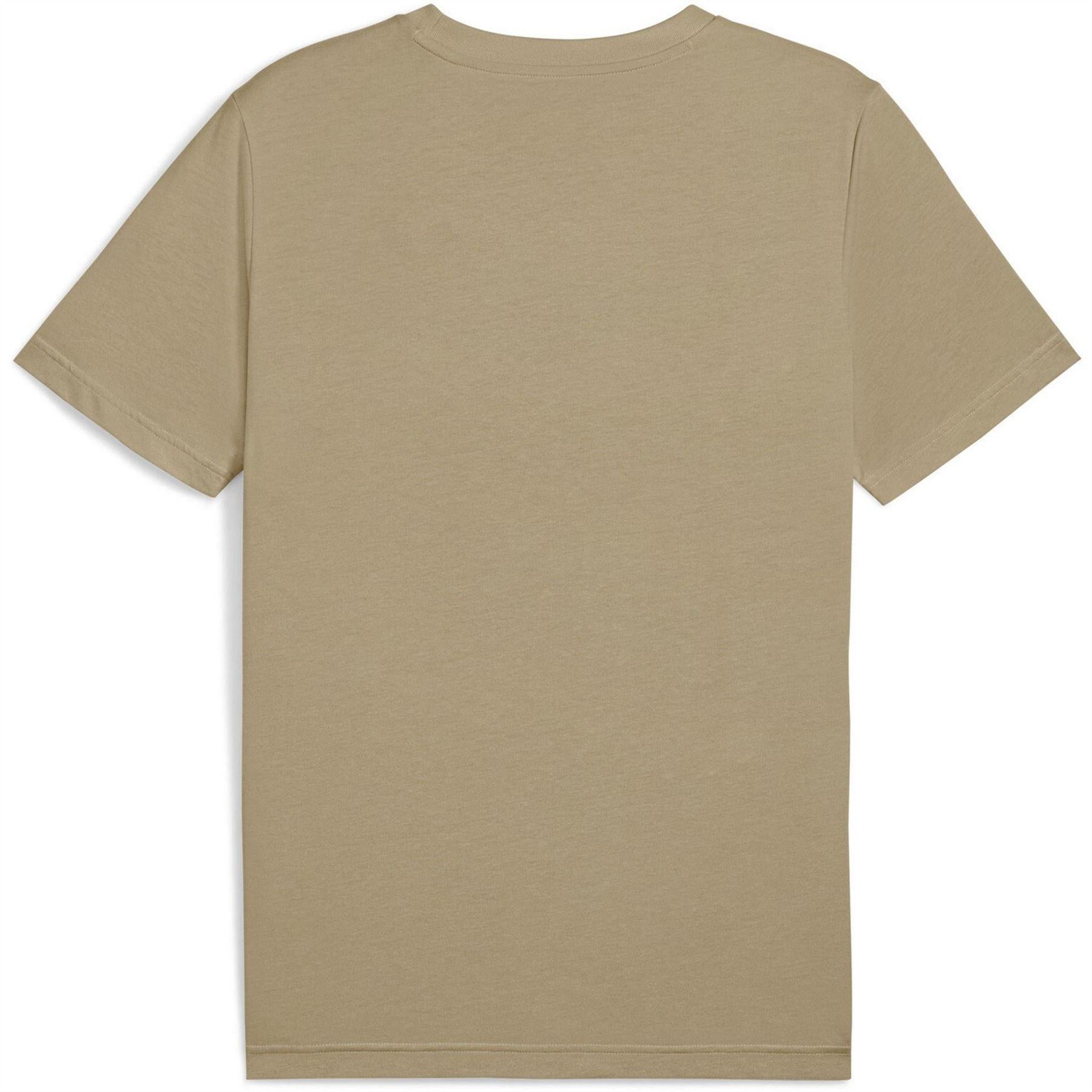 Iced Coffee - Back - Puma Mens ESS No.1 Logo Regular T-Shirt