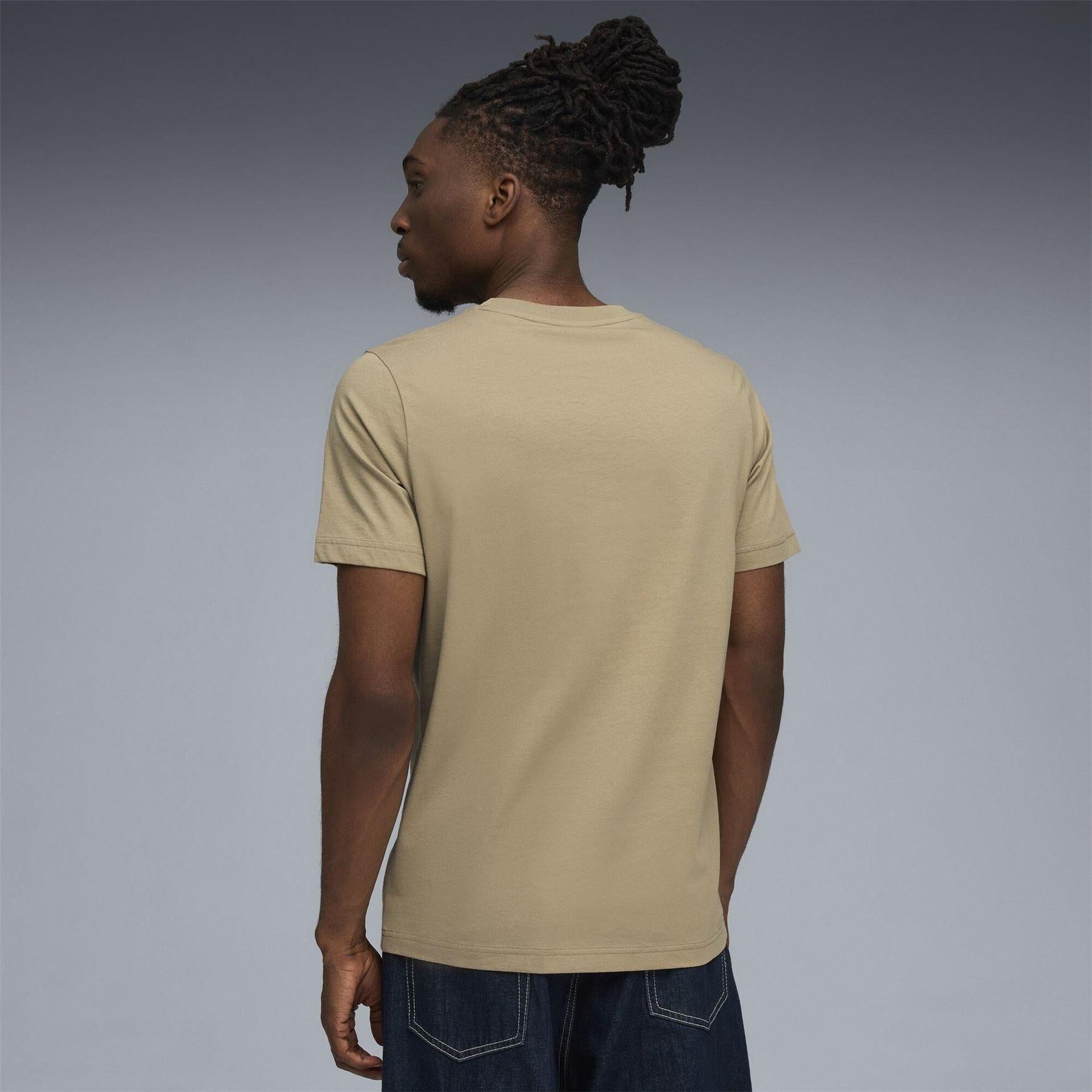 Iced Coffee - Lifestyle - Puma Mens ESS No.1 Logo Regular T-Shirt
