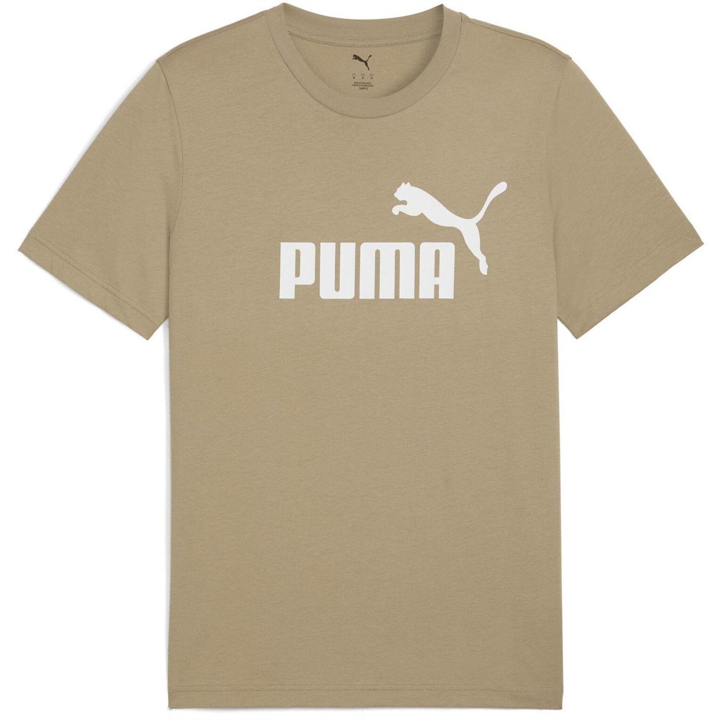 Iced Coffee - Front - Puma Mens ESS No.1 Logo Regular T-Shirt