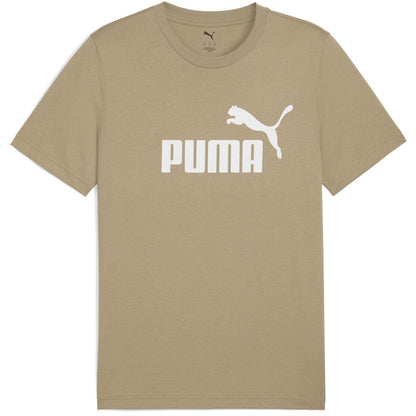 Iced Coffee - Front - Puma Mens ESS No.1 Logo Regular T-Shirt