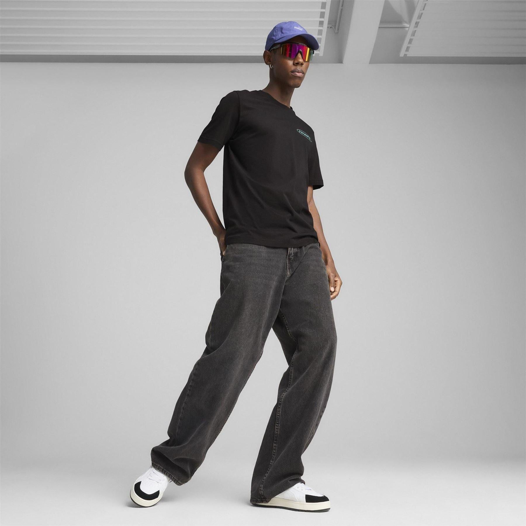Puma Black - Lifestyle - Puma Mens ESS No.1 Logo Regular T-Shirt