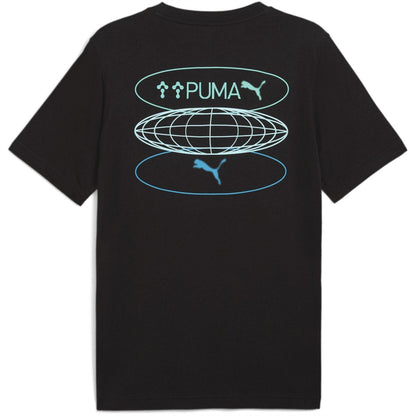 Puma Black - Pack Shot - Puma Mens ESS No.1 Logo Regular T-Shirt