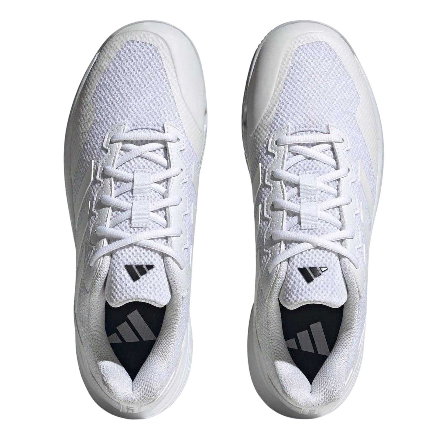 White - Lifestyle - Adidas Mens GameCourt 2.0 Tennis Shoes