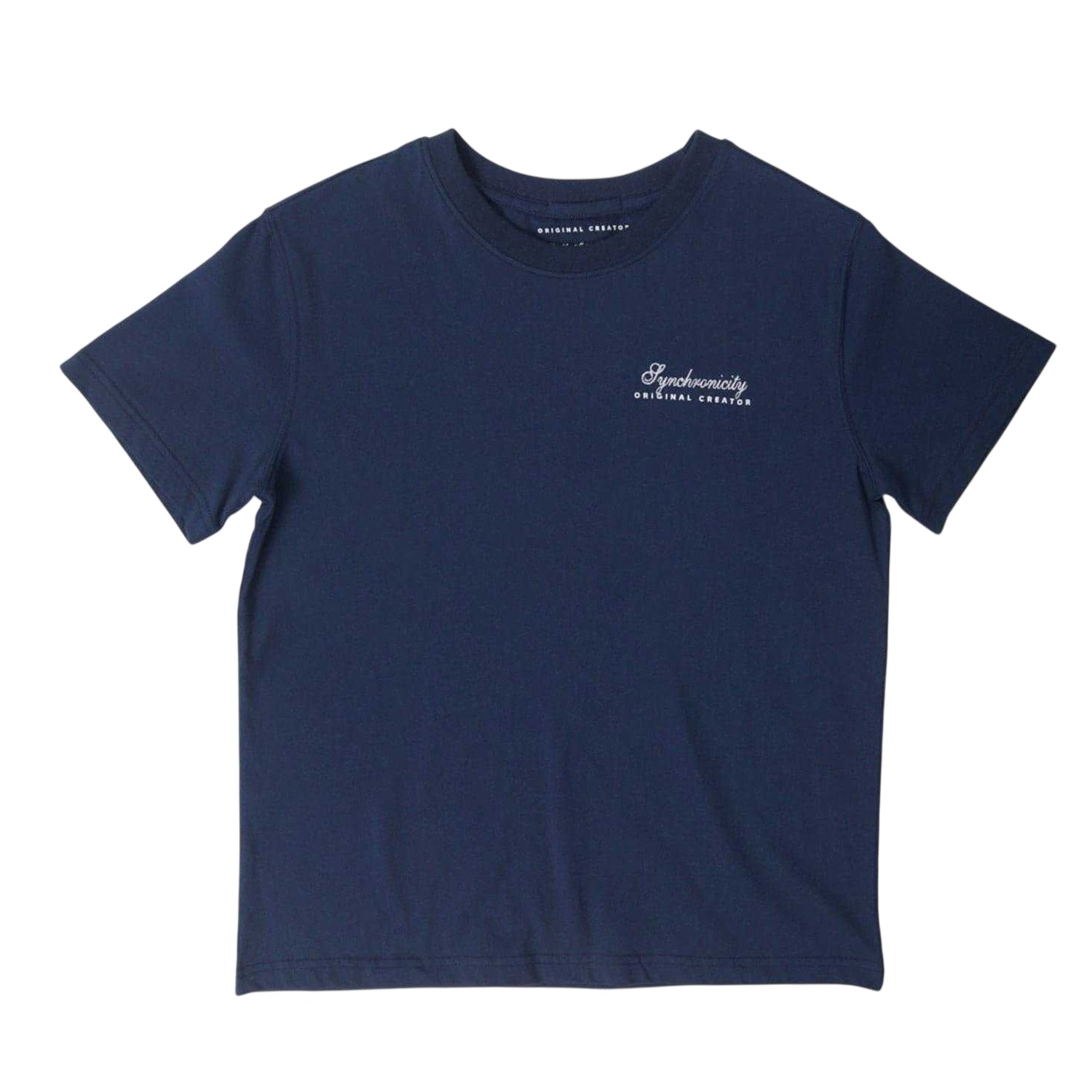 Midnight Blue - Front - Original Creator Womens-Ladies Synchronicity Plain Classic T-Shirt