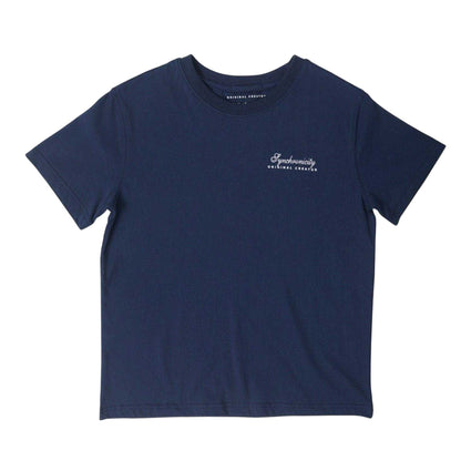 Midnight Blue - Front - Original Creator Womens-Ladies Synchronicity Plain Classic T-Shirt