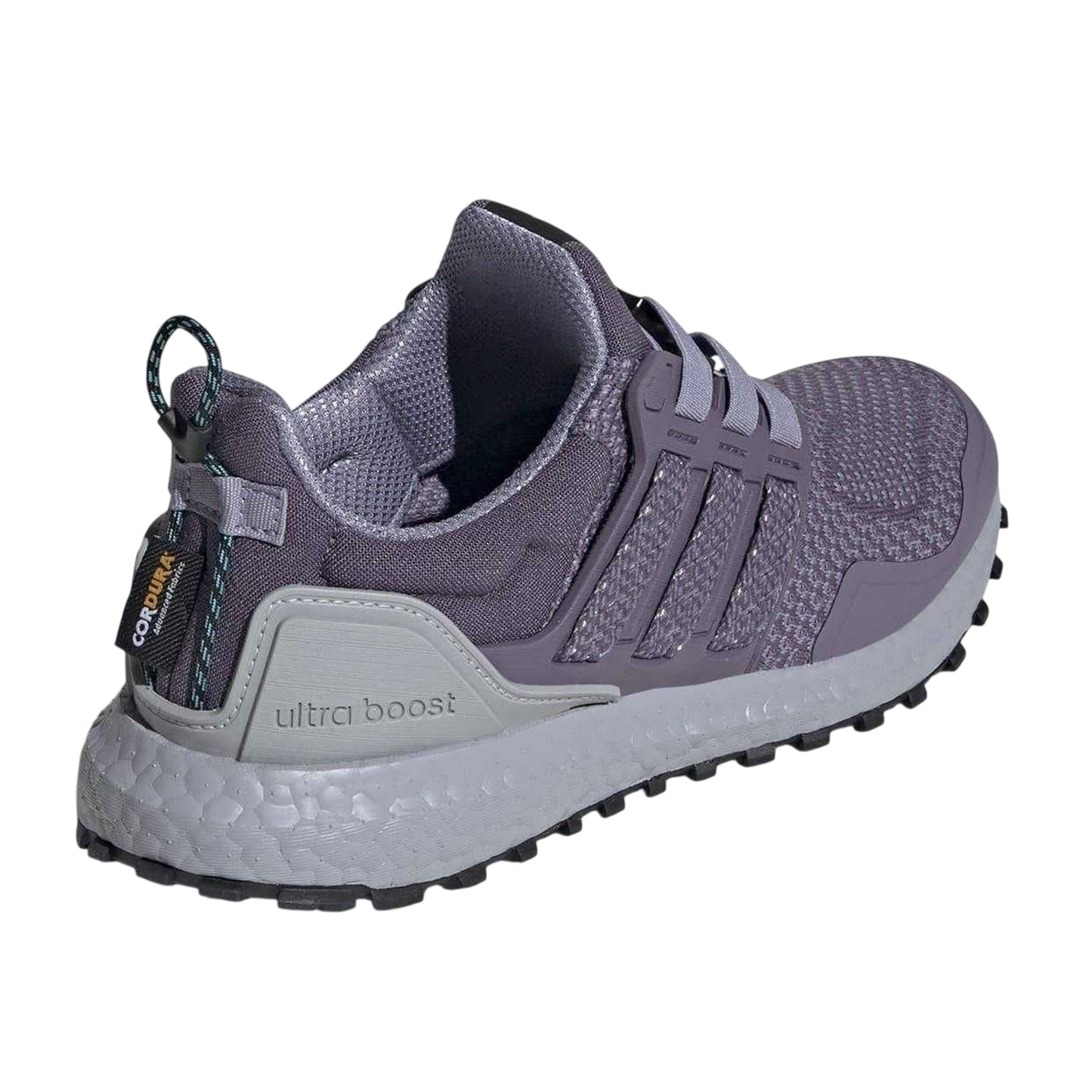 Purple-Silver - Back - Adidas Womens-Ladies Ultraboost Trainers