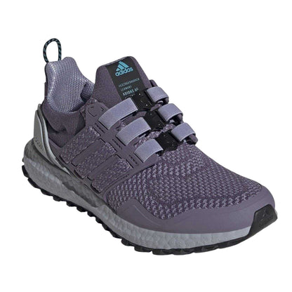 Purple-Silver - Lifestyle - Adidas Womens-Ladies Ultraboost Trainers