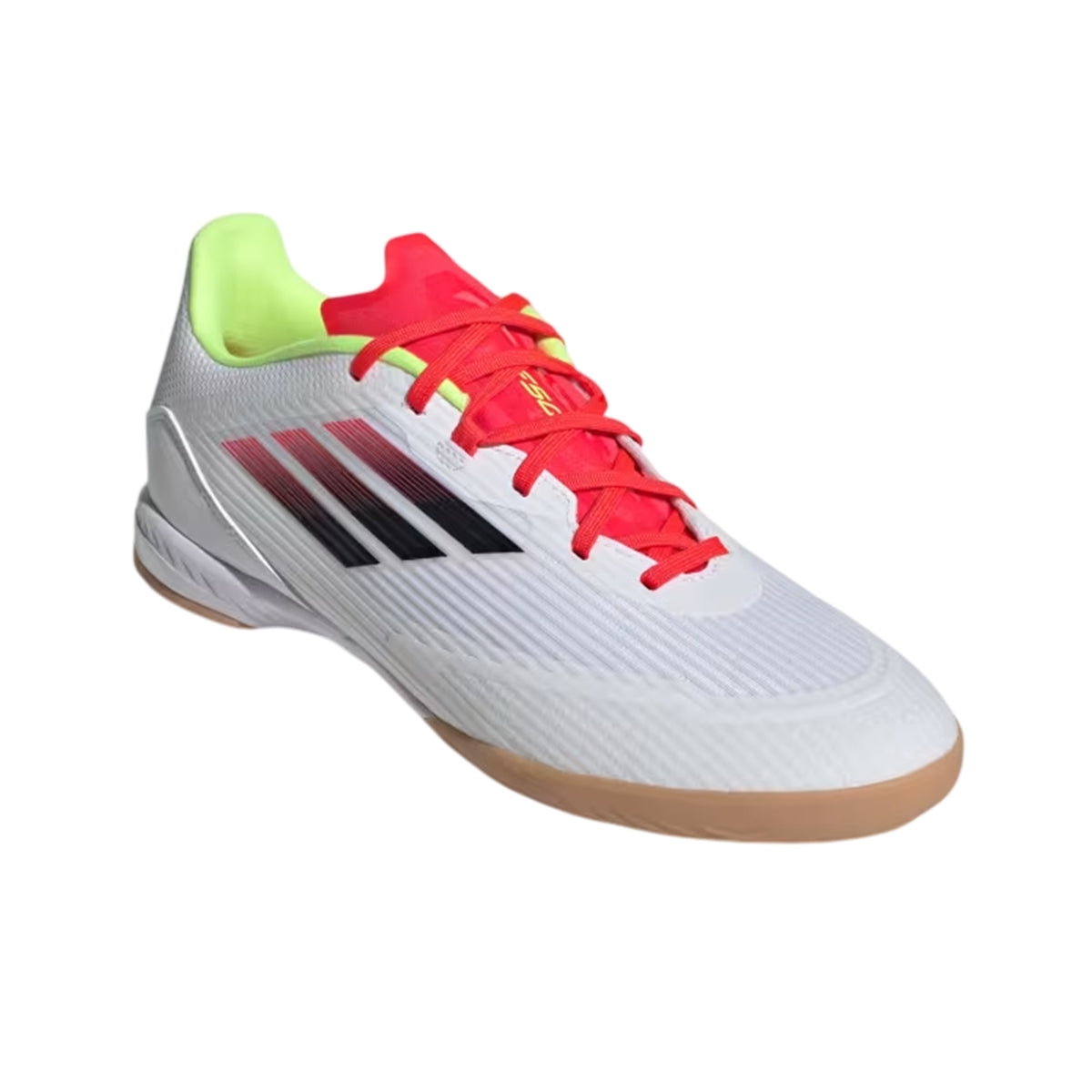 White-Core Black - Close up - Adidas Mens F50 League Graphic Print Indoor Football Shoes