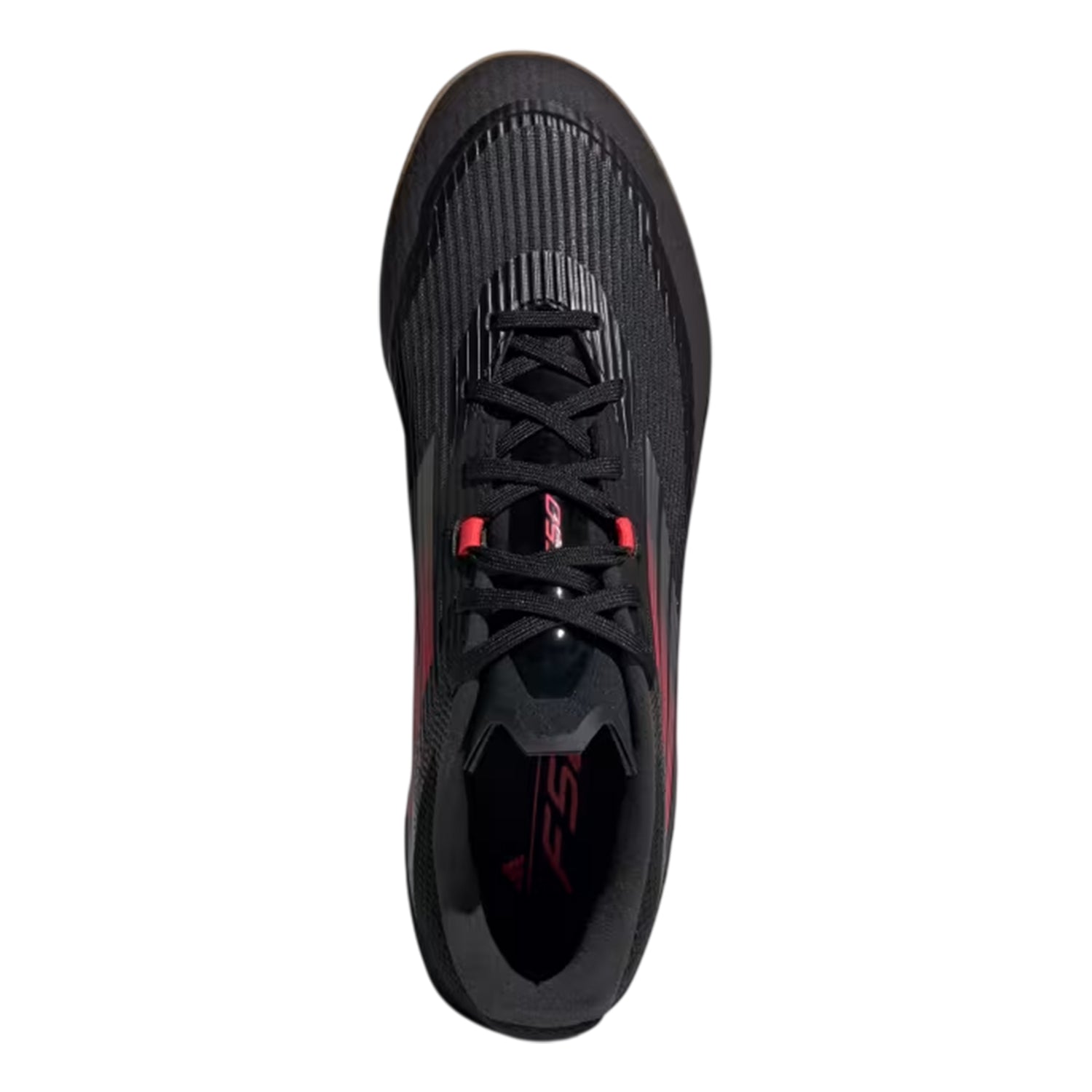 Black-Iron-Red - Lifestyle - Adidas Mens F50 League Graphic Print Indoor Football Shoes